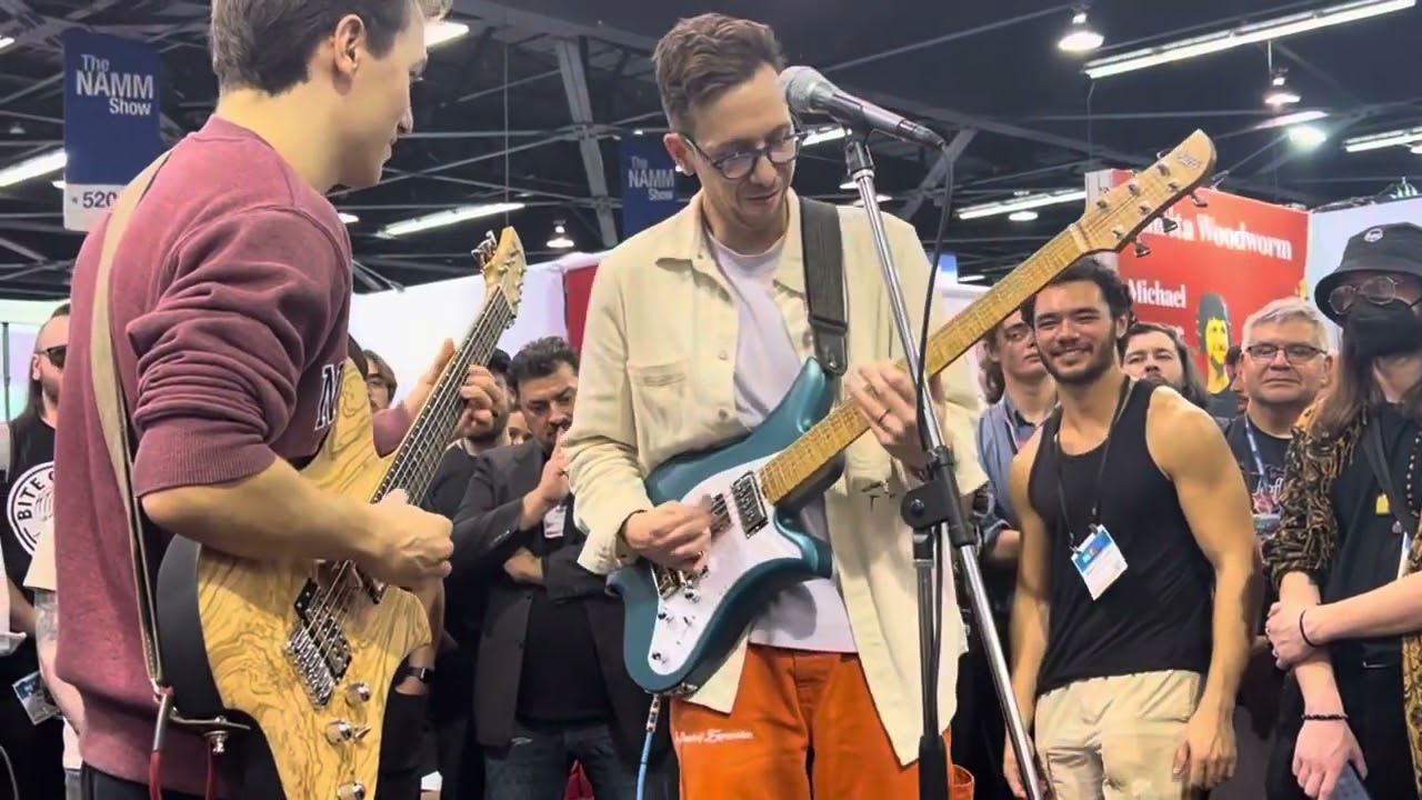 @MatteoMancusoofficial and @CoryWongMusic ​⁠ at NAMM 2024 | Jam Part 5, “Sunny”