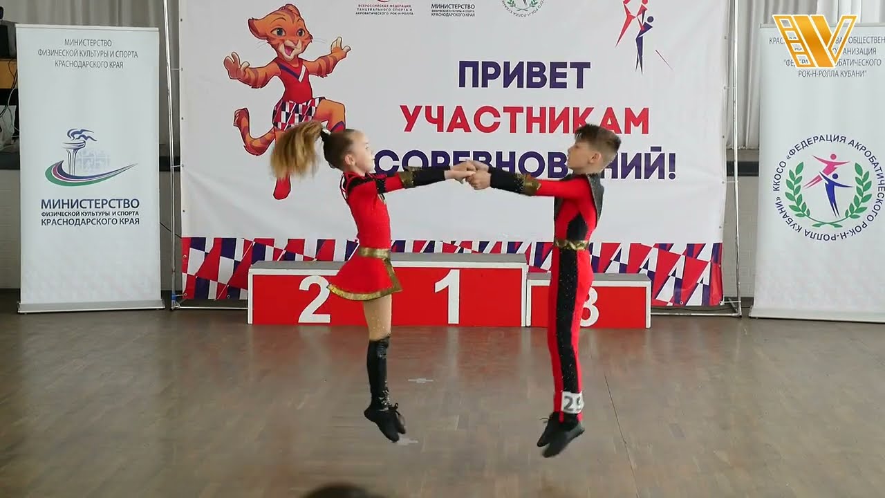 Acrobatic Rock and Roll (18). Competition rocknroll / Акробатический Рок-н-ролл (18).  Соревнование.