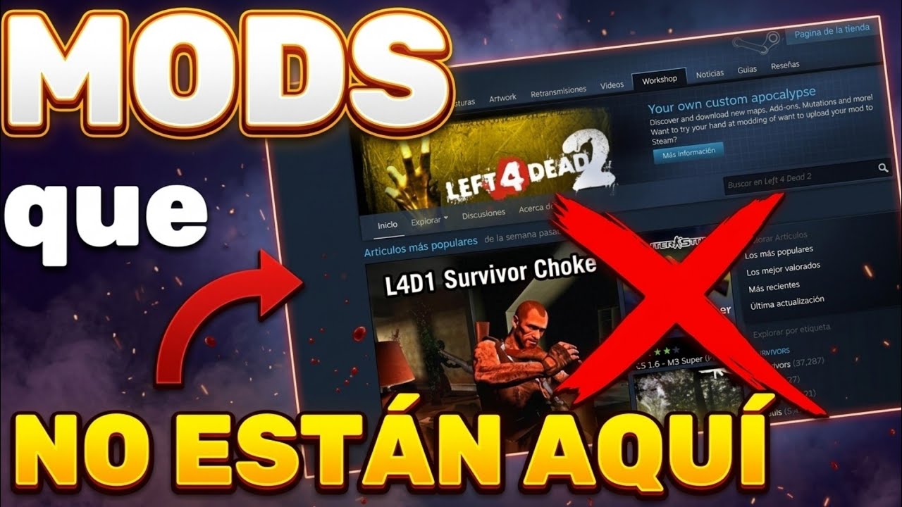 MODS que la COMUNIDAD  BUSCA en Left 4 Dead 2 / PLUGINS