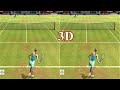 Virtua Tennis 3 3D video SBS VR Box google cardboard