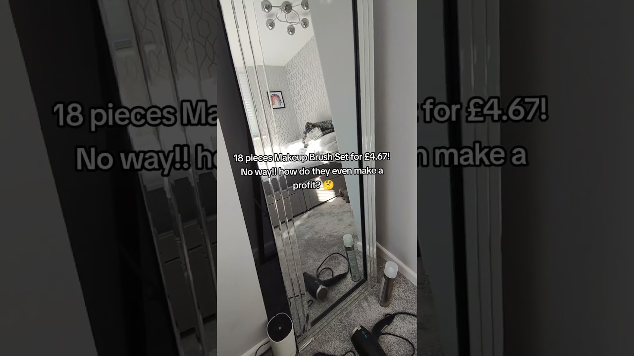 Essential 18-piece makeup brush set for under 5! 