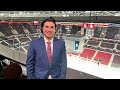 My First Game Covering The Ottawa Senators INSIDE The Press Box!