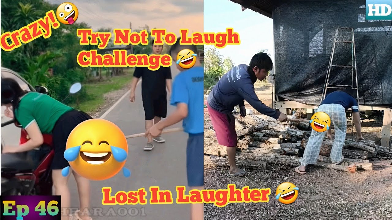 Hilarious and Silly Moments🤣 Try Not To Laugh Challenge😂Try Not To Laugh Hardest Ever Episode 46