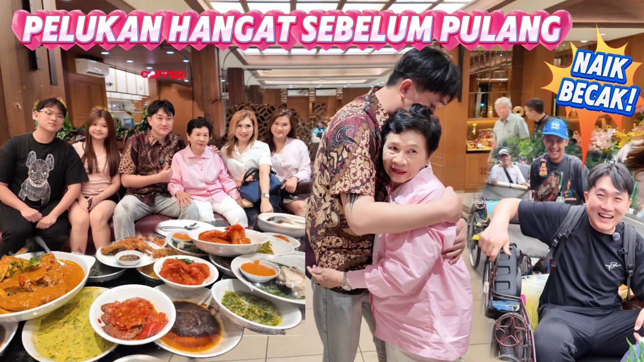 MAKAN MALAM PENUH HARU! SEBELUM BAOQI KE INDONESIA, IBU SIANA SUDAH MENGUNDANG MAKAN BERSAMA ❤️