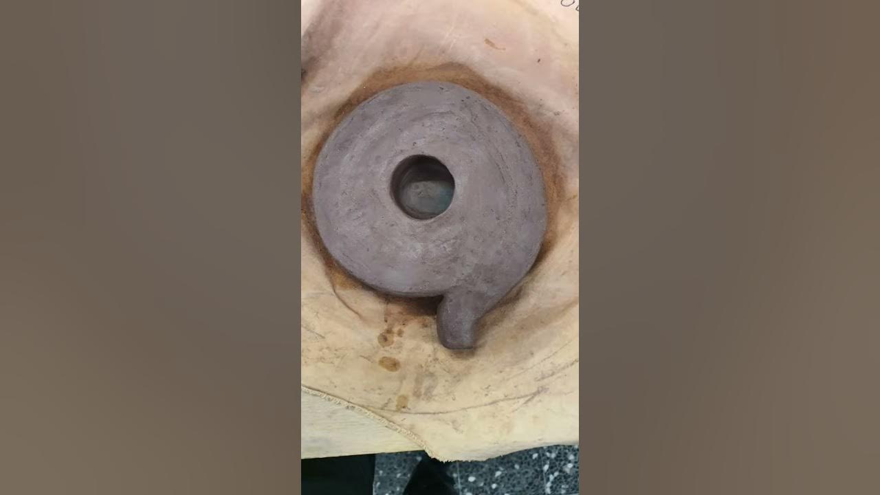 making of a small clay didgeridoo box diy (pequeño didgeridoo de