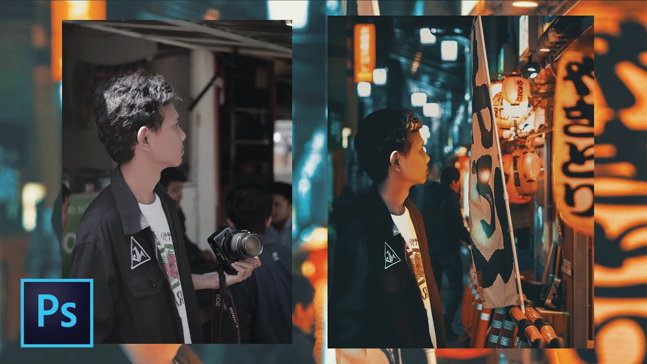 Manipulasi Photoshop - japan street photography