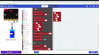 Micro:bit programming codeblocks pen plotter