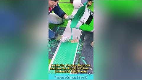 Inside the Factory: Hypnotic Machine Workflow in Action ⚙️ | Industrial Tech Power #Shorts