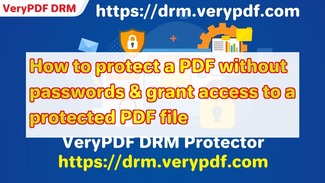 How to protect a PDF without passwords & grant access to a protected ...