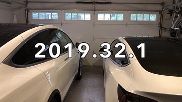 Tesla Software Update | 2019.32.1 | Software Update Status Bar & Wheel Configuration
