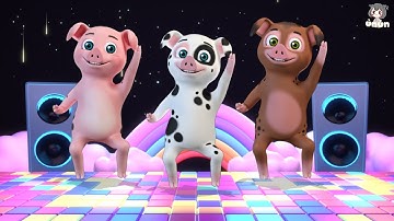 Đàn Heo Con - Chú Heo Hồng Nhảy Vui Nhộn - Liên Khúc Nhạc Cha Cha Khu Trò Chơi Sôi Động