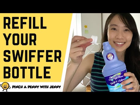 Cara Mengisi Botol Swiffer Wet Jet & Handuk Bersih yang Dapat Digunakan Kembali | Hidup hemat ????