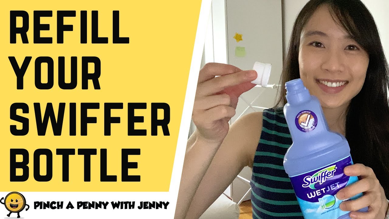 How to Refill Swiffer Wet Jet Bottle & Reusable Pads