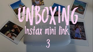 Unboxing | impresora Instax mini link 3