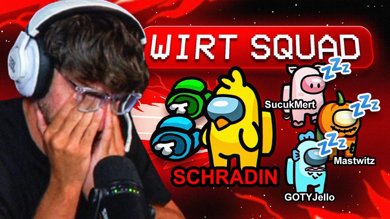 DIE VERWIRTESTEN CREWMATE RUNDEN SEIT LANGEM!💀 Among Us mit Schradin, Mert, Danny, Mcky & Co.!