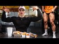 First CHEAT MEAL In Months | High Carb Day & Leg Workout