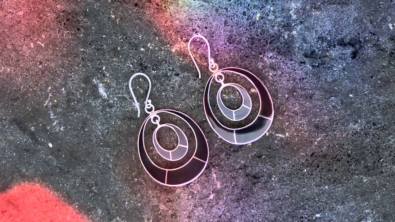 Bali Silver Jewelry Wholesale Manufacturer Shell Earrings