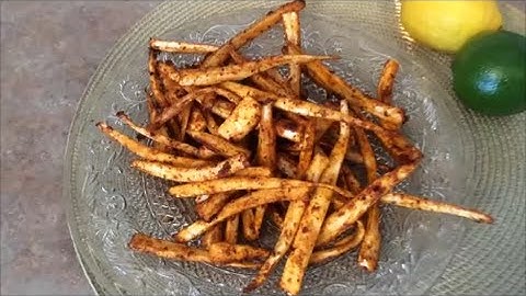 Healthy Parsnip Fries - Rise Wine & Dine - Episode 12