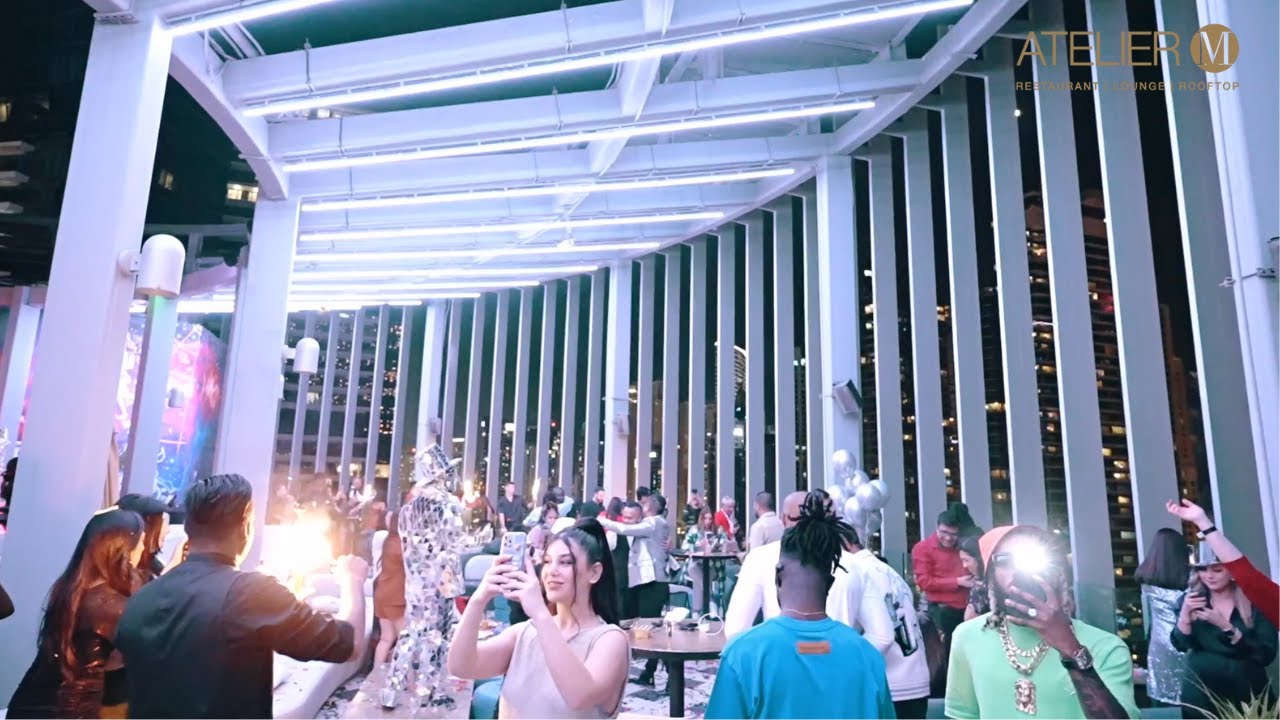 The Glitz & Glam NYE Party 2022 | Atelier M, Dubai Marina