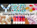 Emergency kit for girlsteenage girlsemergency kit essentials for every girlschool college girls