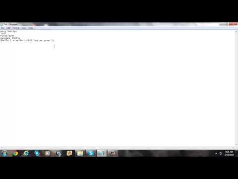 Pokemon Hacking Tutorials: Basic Talking Script