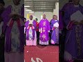 Maaskofu Wakimuimbia Marehemu Askofu Bernadin Mfumbusa Wimbo Wa Sarve Regina Wakimwambia Kwaheri 