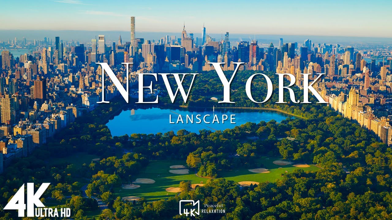New York 4K - расслабляющая музыка вместе с красивыми видеороликами (4K Video Ultra HD)