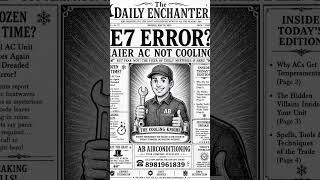e7 error code in Haire