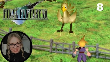 Final Fantasy VII (FF7 Original 1997) Blind Playthrough| Part 8 | Chocobo Farm, Mythril Mine, Yuffie