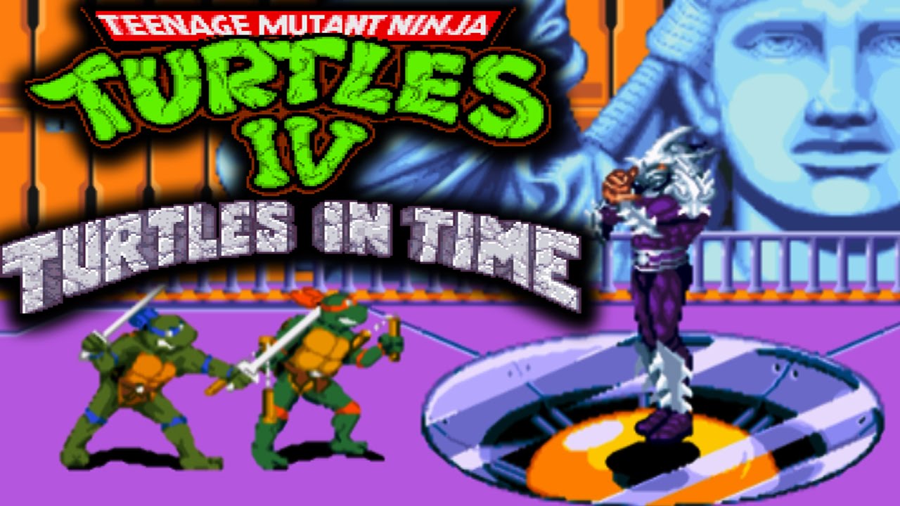 tmnt 4 turtles in time online