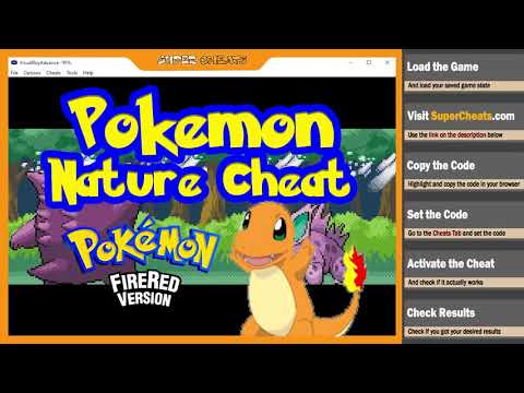 pokemon fire red nature modifier