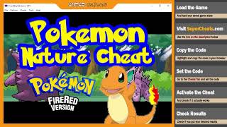 Pokemon Fire Red Nature Modifier Cheat 