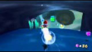Super Mario Galaxy 2 - Cosmic Cove Galaxy: Twin Falls Hideaway