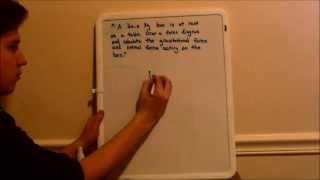 Forces: Drawing Force Diagrams and Solving Basic Problems