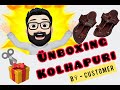 Unboxing kolhapuri chappal  happ customer