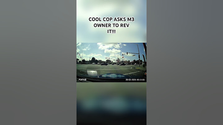 Not every day a cop pulls up next to you and asks you to rev it! Huge respect to this deputy!