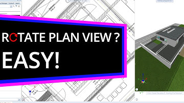 How to rotate the plan view by a custom angle in Allplan?