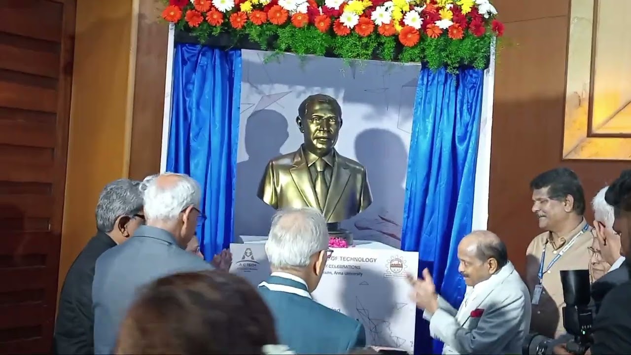 A.C.Tech alumni meet, thanks to Dr.Ranganathan