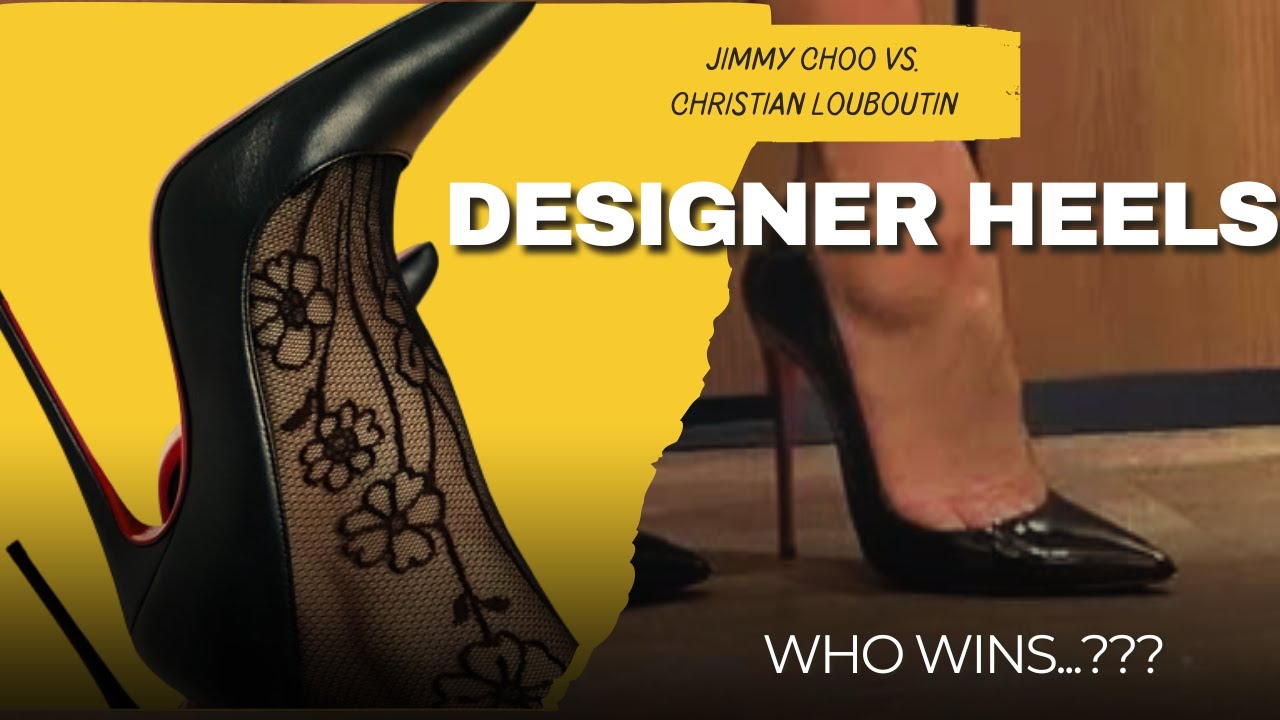 The Ultimate Black Stilettos: Louboutin So Kate vs Jimmy Choo Anouk