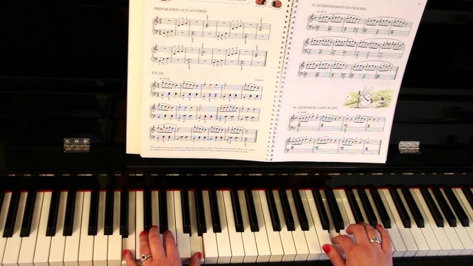 tuto piano Air et Danse Ma première année de piano Pouillard p59 