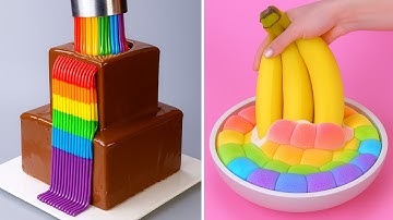 So Yummy Chocolate Cake Decorating Tutorials 😍 Best Satisfying Cake Decorating Recipes