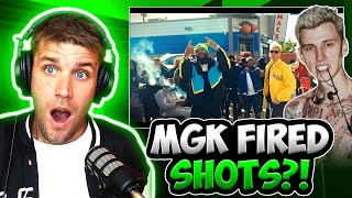 SHOTS FIRED AT EMINEM?! | Rapper Reacts to Tee Grizley & MGK - The Sopranos (Full Analysis)