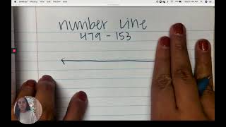 3-Digit Subtraction on a Number Line