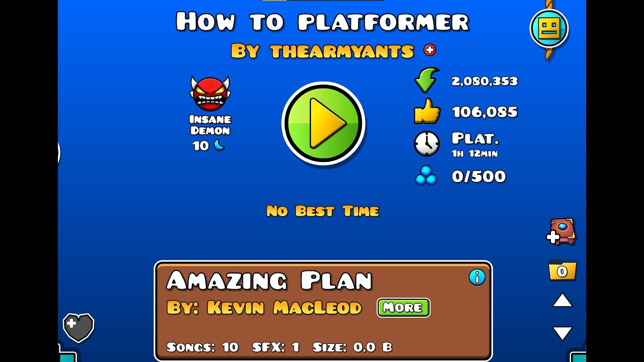 Geometry dash easy demon roulette - YouTube