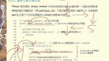 [Java]_ch14.2_執行緒的生命週期