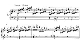 Czerny The School of Velocity Op. 299 No. 3