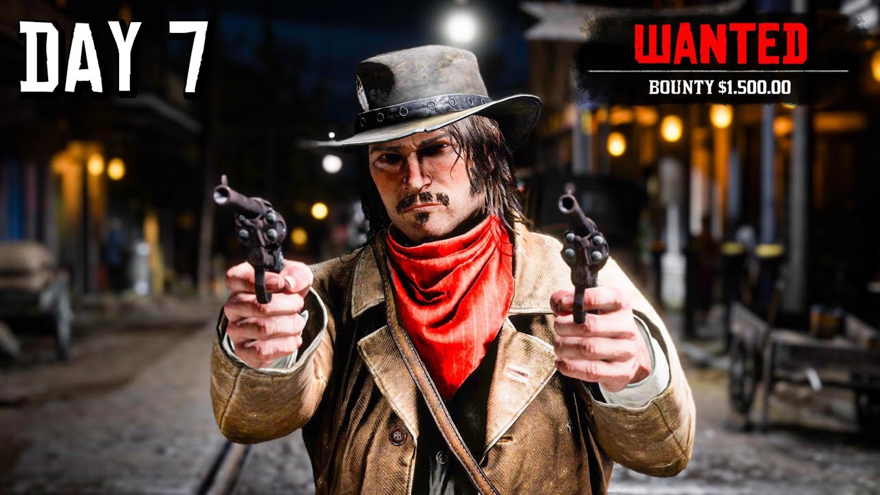 Я снова стал самым разыскиваемым человеком в РЕАЛИСТИЧНОЙ RDR 2.