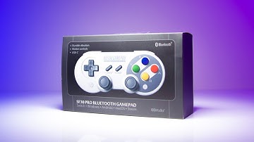 8BitDo SF30 PRO Bluetooth Controller Unboxing
