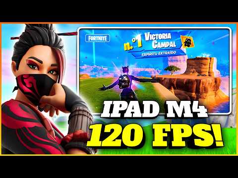 Fortnite Mobile: TESTING 120 FPS ON M4 IPAD PRO! 🚨 The New Season is insane...✅