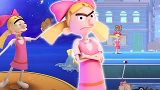 NICKELODEN ALL STAR BRAWL | HELGA PATAKI SHOWCASE REACTION